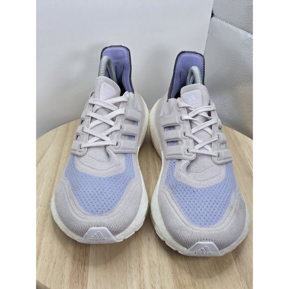 Adidas UltraBoost 21 Womens Size 9.5 Pink Purple Athletic Running Shoes Sneakers - Picture 4 of 11